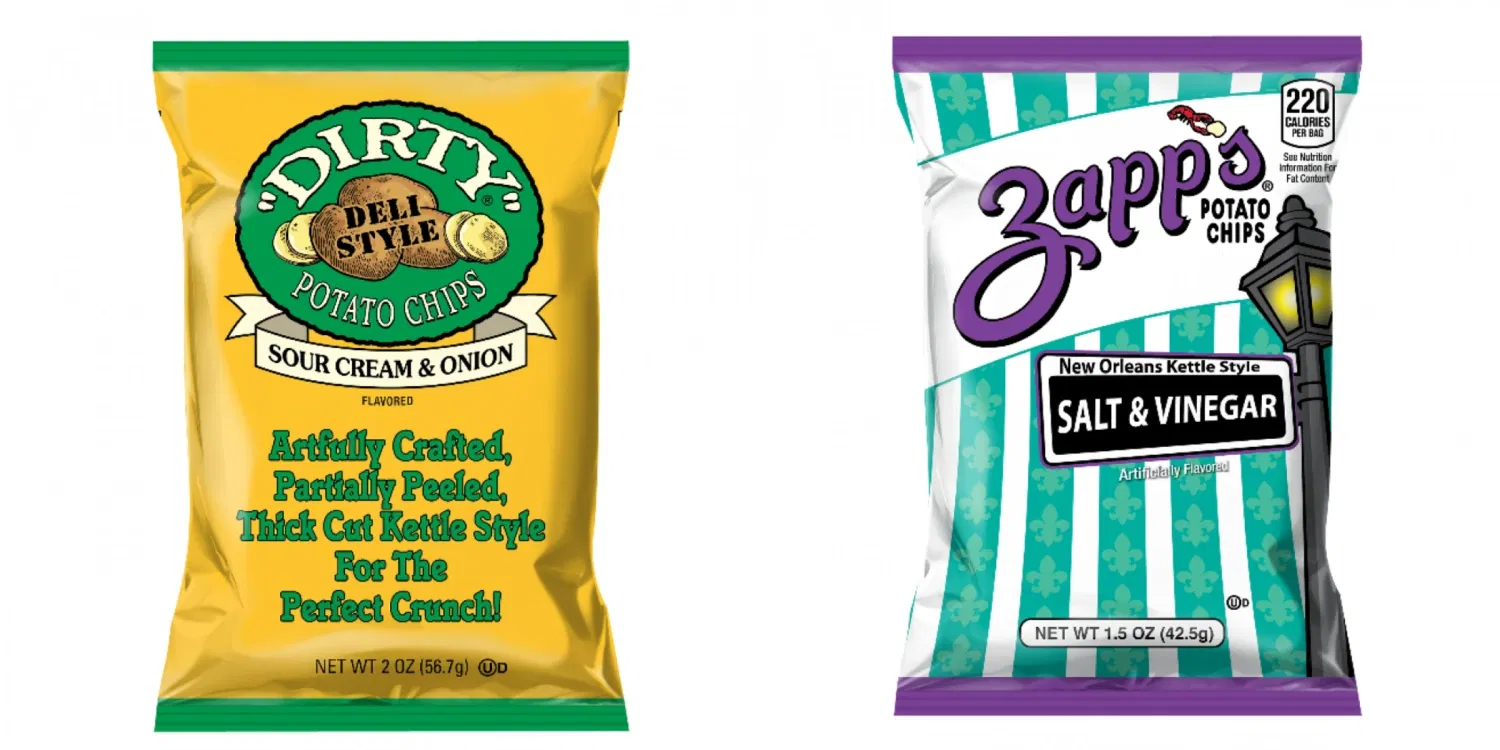 Utz Recalls Zapp's and Dirty Potato Chips Nationwide Over Salmonella Risk