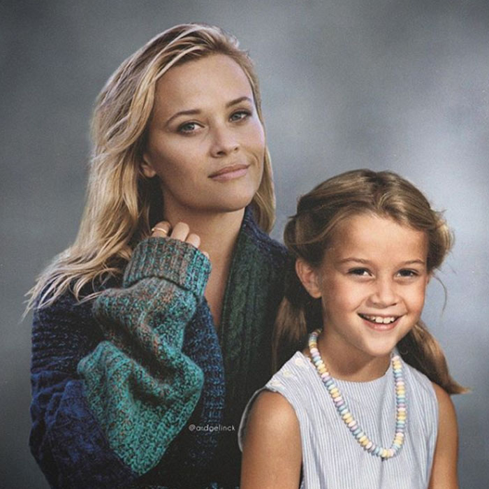 Reese Witherspoon   Time Travels To Hang Out With Younger Self