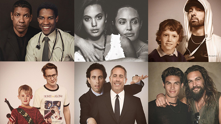 20 Celebrities Then & Now