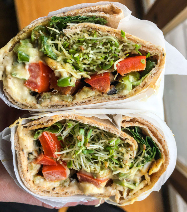 Veggie Wraps and Flatbreads