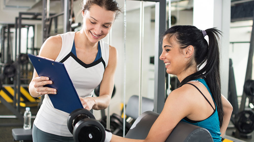Work with a trainer