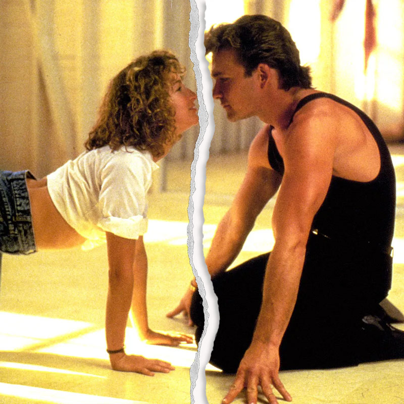 Patrick Swayze and Jennifer Grey 1