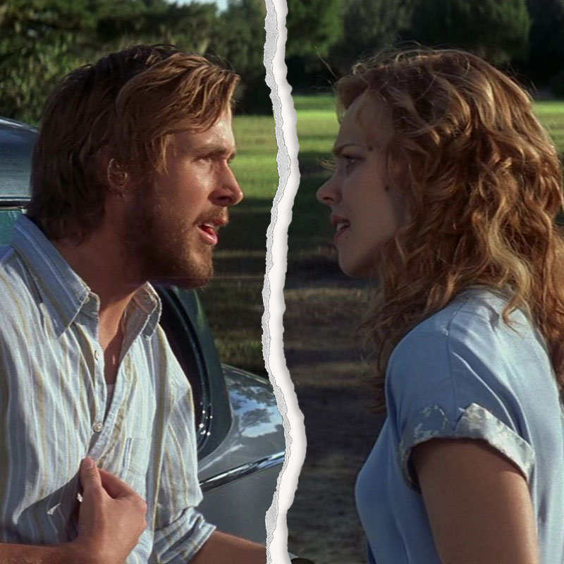 Ryan Gosling and Rachel McAdams 1