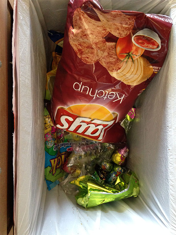 Throw Away Unhealthy Snacks
