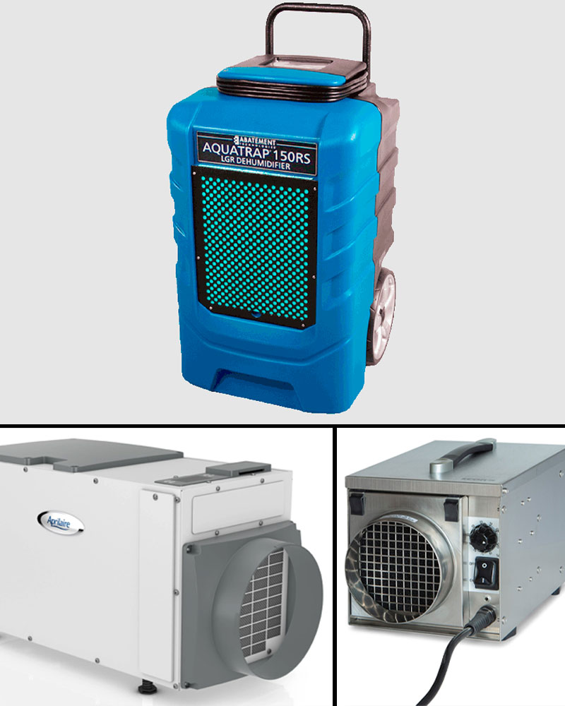 The Three Types of Dehumidifiers
