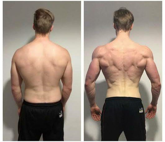 before after