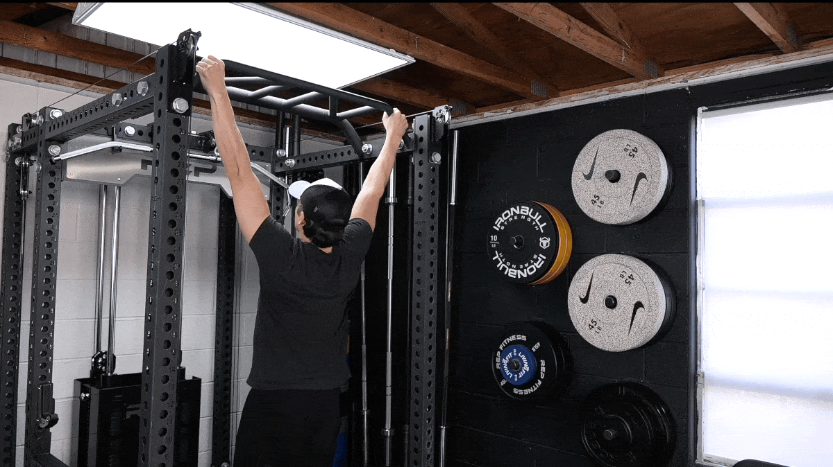 wide grip pullup