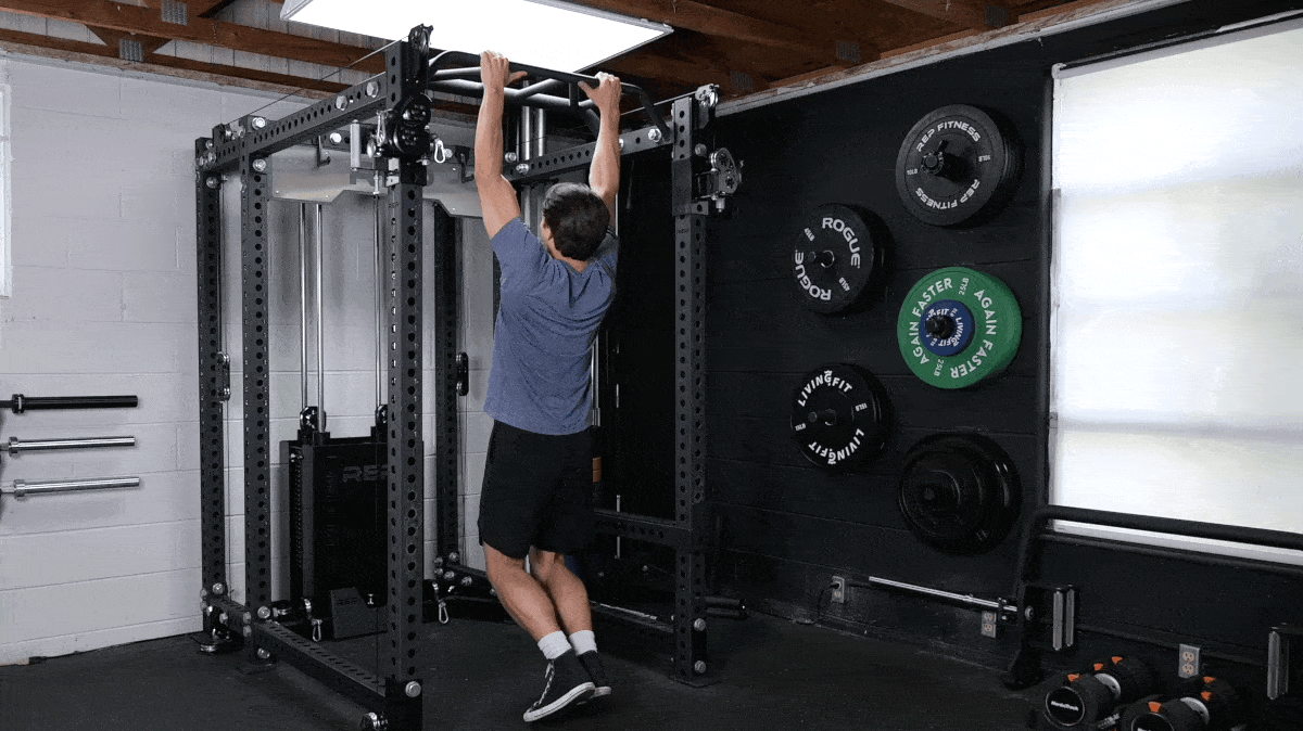 Wide Grip Pull Up